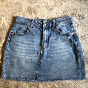 Wild Fable denim mini skirt